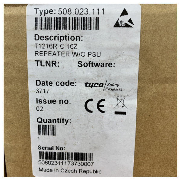 Sailor Tyco T1216R-C Marine brannalarmpanel - brannalarmkontrollpanel - Wheelmark 