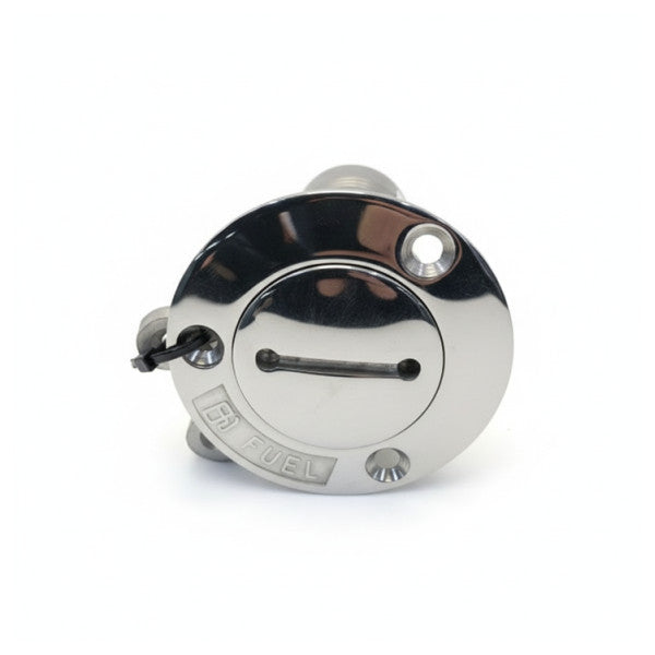Vetus Għatu tal-Mili tad-Deck tal-Fjuwil 38mm Stainless Steel - Marine Deck Fill - CAPF38S 