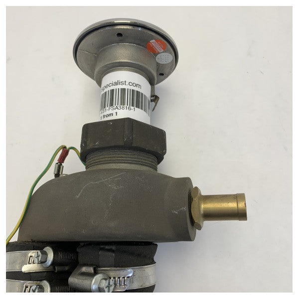 Vetus FSA3816 Fuel Overflow Fuel Splash Stop 38mm - Mudell tal-Wirja 