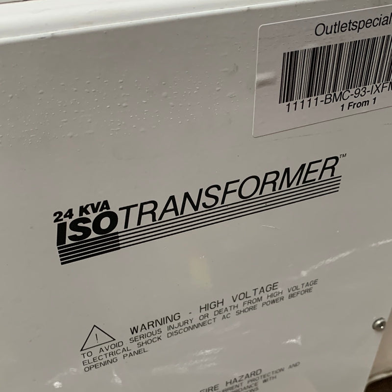 Charles 24 kVA | 100 Amp IsoTransformator isolation transformator - 93−IXFMR24I−A