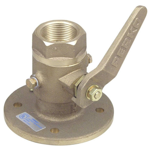 Perko 2 inch brons sea cock body with valve - 0805009PLB