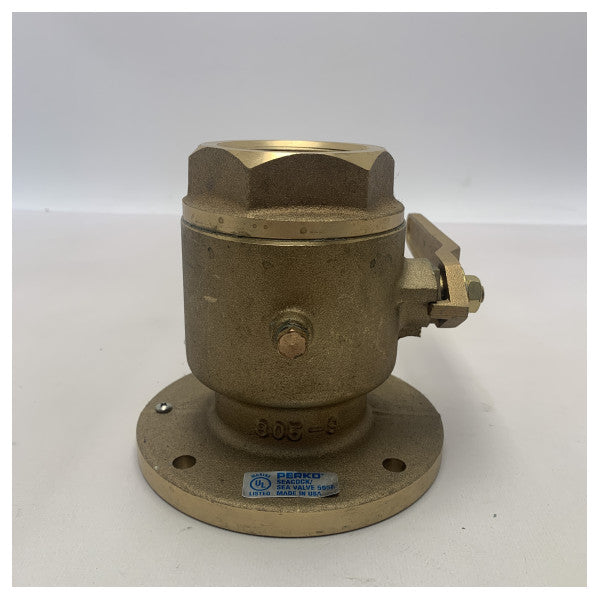 Perko 2 inch brons sea cock body with valve - 0805009PLB