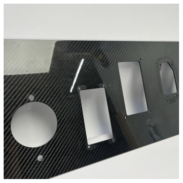 Riva Ribelle 66 motore cruscotto strumentazione cruscotto nero carbonio - 9000688