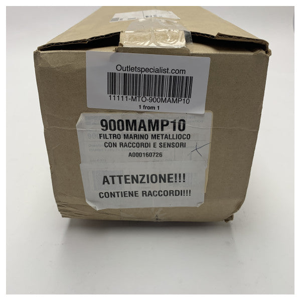 Судновий дизельний паливний фільтр і водовідділювач Parker Racor 900MAMP10 для надійного захисту двигуна