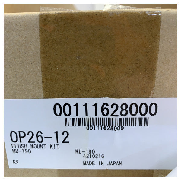 Furuno OP26-12 Flush Mount Display Montering Kit - 001-116-280-00 