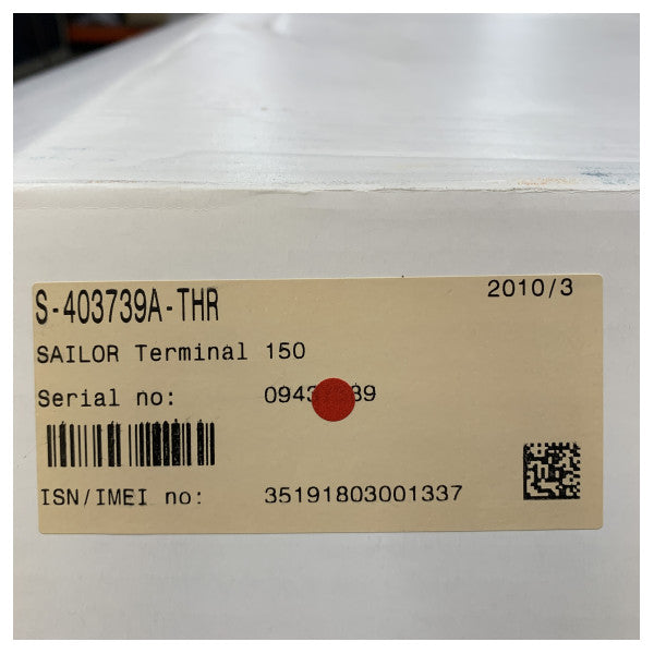 Sailor S-403739A Filot Broadband 150 THR terminali 