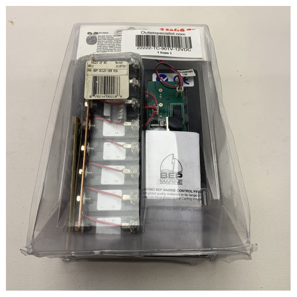 BEP devre kesici panel DC 12V 8 fonksiyon - 901V-12VDC