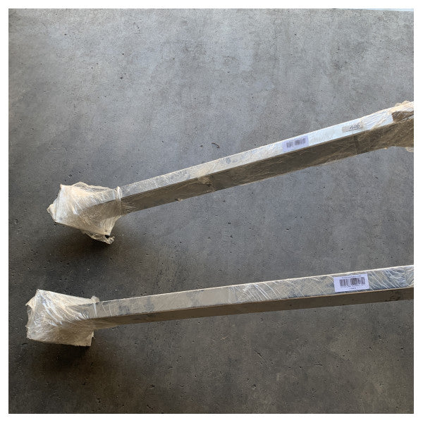 Allpa stainless steel 300 KG fixed davits pair -  9048904