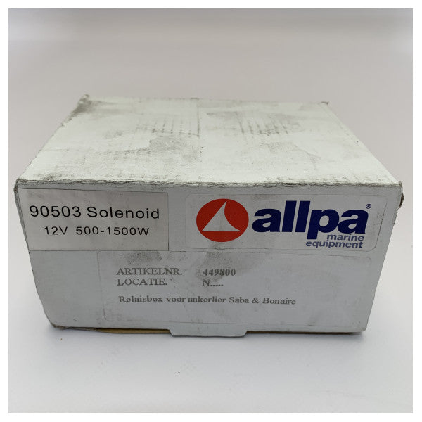 Controlo solenoide do guincho de âncora Lofrans 500 - 1500W 12V - 90503