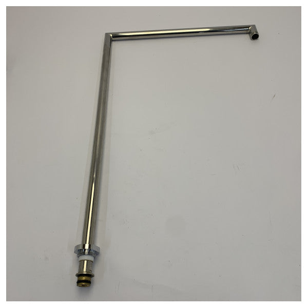 Colonne de douche Ponsi EC05 avec poignée et pomme de douche chromée - Quincaillerie pour yacht 