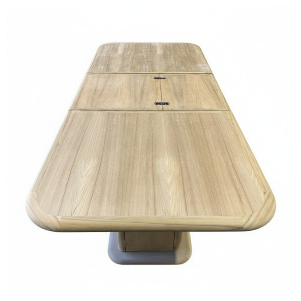 طاولة قبطان من خشب الساج من فيريتي يخت قابلة للتمديد - 27482 