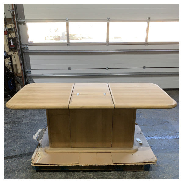 Ferretti Yachts Teak Kokpit Masası Uzatılabilir - 27482 