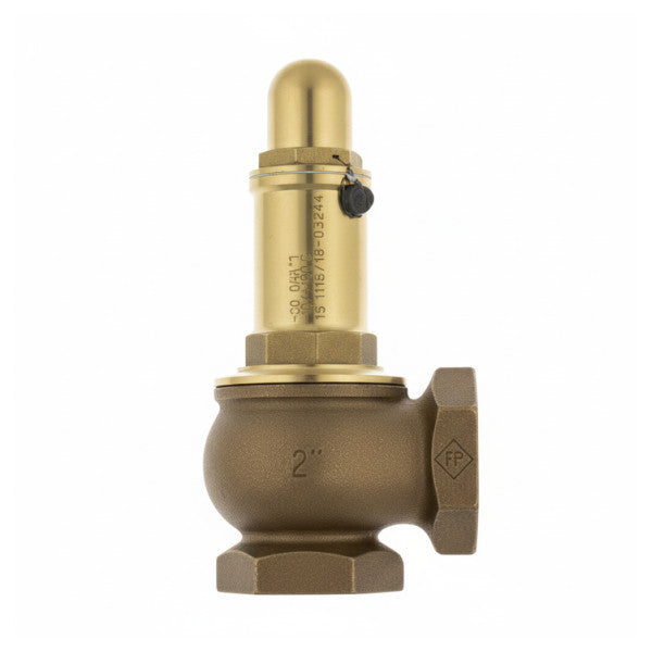 F.lli Pedretti Safety - Valvola di Pressione 2 Pollici - 1 Bar Ottone 