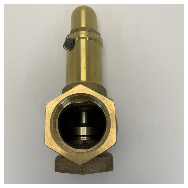 F.lli Pedretti Safety - Valvola di Pressione 2 Pollici - 1 Bar Ottone 
