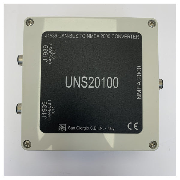 San Giorgio Double Engine Data Converter J1939 to NMEA 2000 - UNS20100