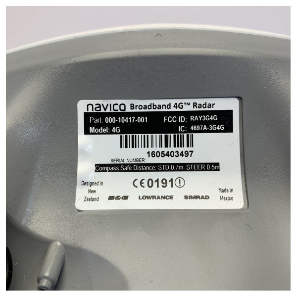 Simrad 4G Broadband Radar Kit White - 000-10902-001