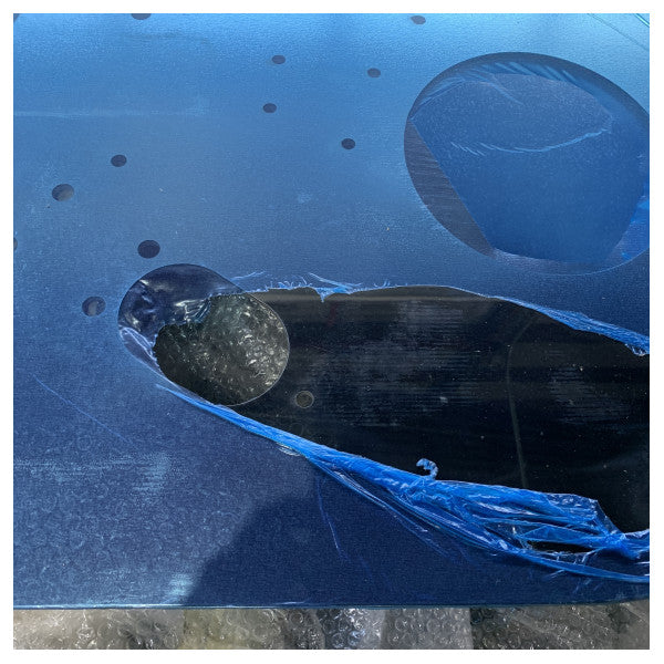 Custom Line Navetta 37 Rustfrit Stål Anker Forkant Plade - 389616 