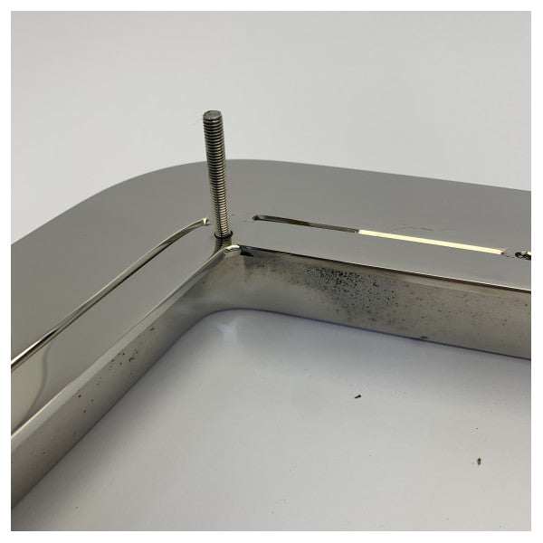 Riva 110 Stainless Steel Port Cabinet Fly Fixed Cover - 399024 