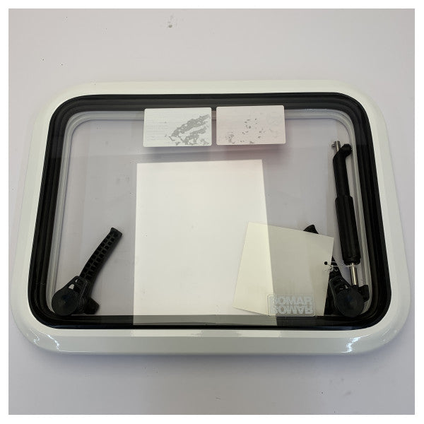 Bomar Deck Hatch Low Profile White - 315x445 mm - N1029-10P
