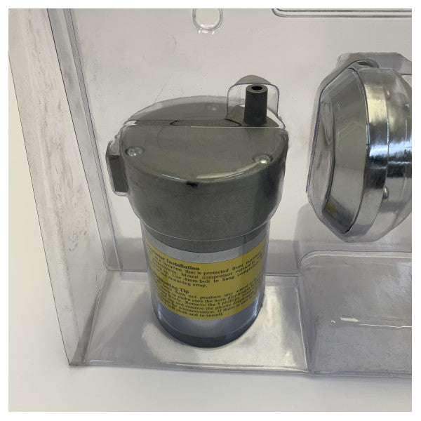 Osculati Marco Elektrisk Lufthorn 24V - RINA Sertifisert - Krom - 21.442.24 