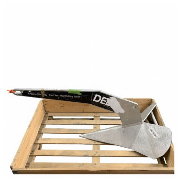 Âncora Lewmar Delta 63kg - 140lbs Aço Galvanizado Alta Aderência para Barcos até 25M - 57463 