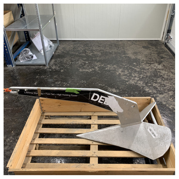 Lewmar Delta Anker 63kg - 140lbs Galvaniseret Stål Høj Hold Boote op til 25M - 57463 