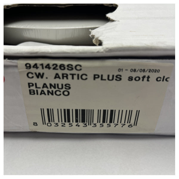 مقعد وغطاء مرحاض بلانوس أرتك بلاس (Planus Artic Plus) ناعم الإغلاق وغطاء - 941426SC