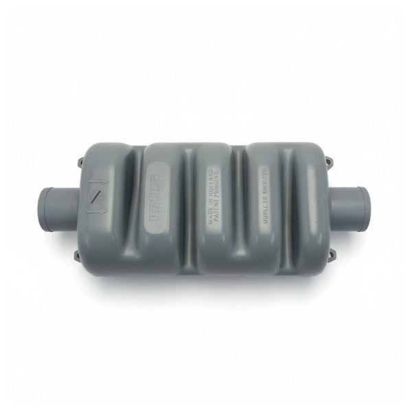 Silenciador de escape Vetus MP50 para mangueira de escape de 50/51 mm 