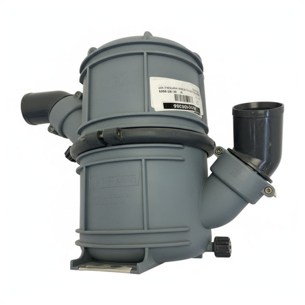 Vetus NLP50S Bloqueio de Água e Silenciador para Mangueira de Escape de 50/51mm 