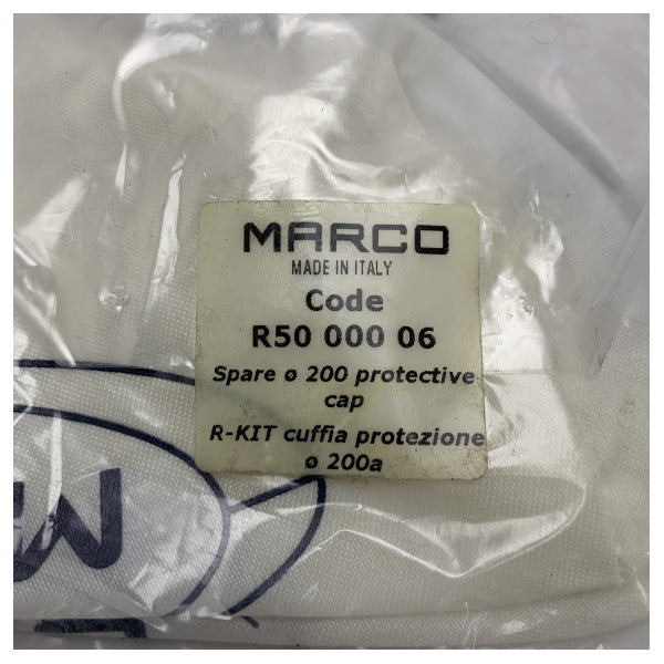 Marco R50 000 06 200 mm Protection de sifflet Cape de rechange blanche