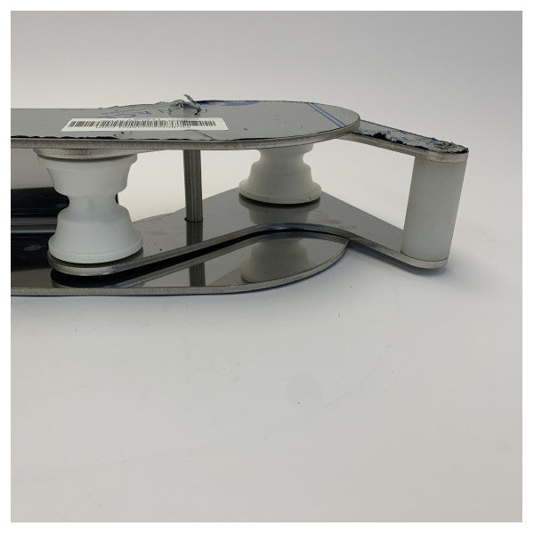 Osculati Anker Bugrollen Schwerlast 30 KG mit Rolle Edelstahl 595 mm 