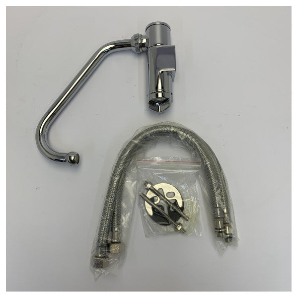 Osculati Chrome Star Series Mixer Tab Foldable Hot/Cold - 17.049.00