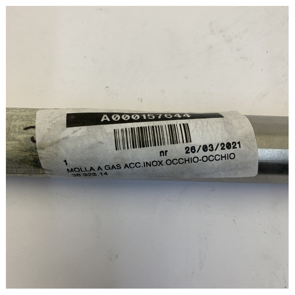 Osculati gassfjær 950 mm 20 KG rustfritt stål øye-øye - 38.020.14 