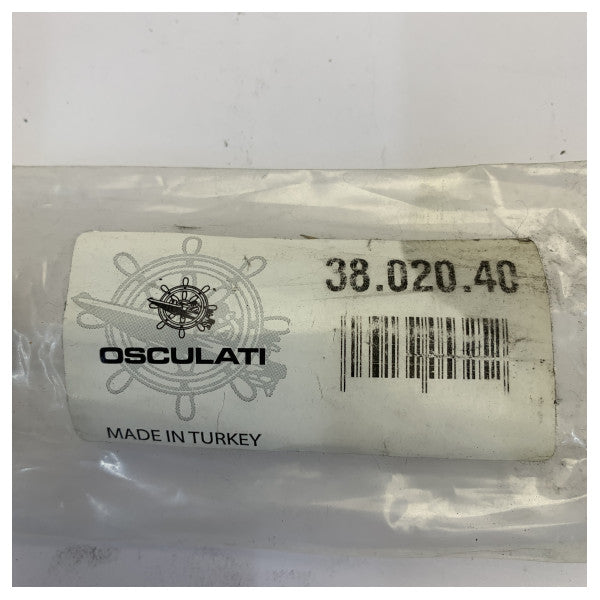 Osculati gasfjedre 380 mm 12 kg rustfrit stål med kuglehoved - 38.020.40 