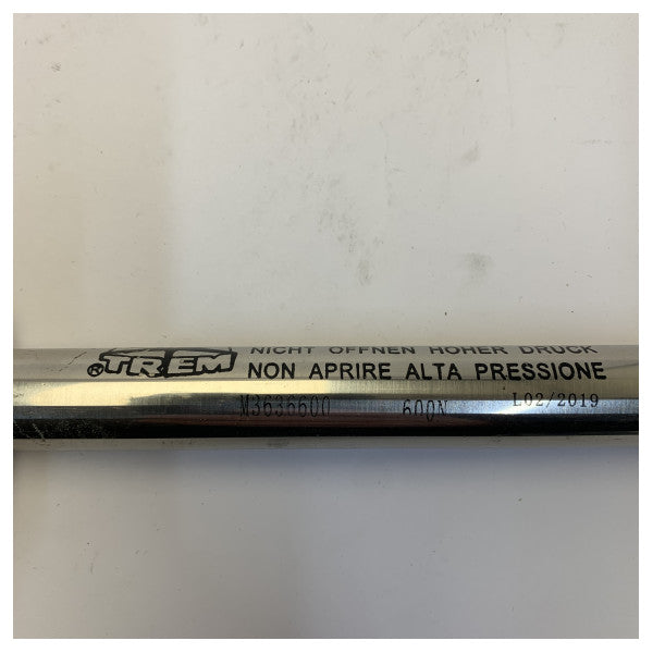 Osculati Trem M3636600 Gas Spring 60 KG - 250 mm - Stainless Steel