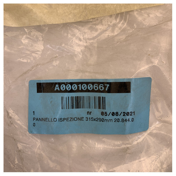 Denetim Kapağı 315x290mm - Bot ve Yat için Deniz Denetim Paneli - 20.844.00 