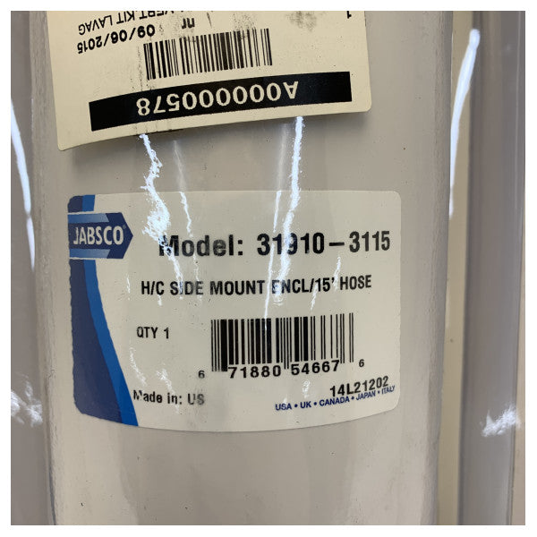 Jabsco HP Pumpmaster Marine Vaskesystem Kit - 31910-3115 