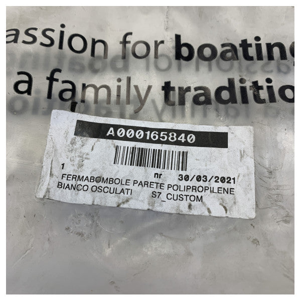 Osculati Dive Cylinder Holder Wall Mount White Polypropylene - 47.337.00