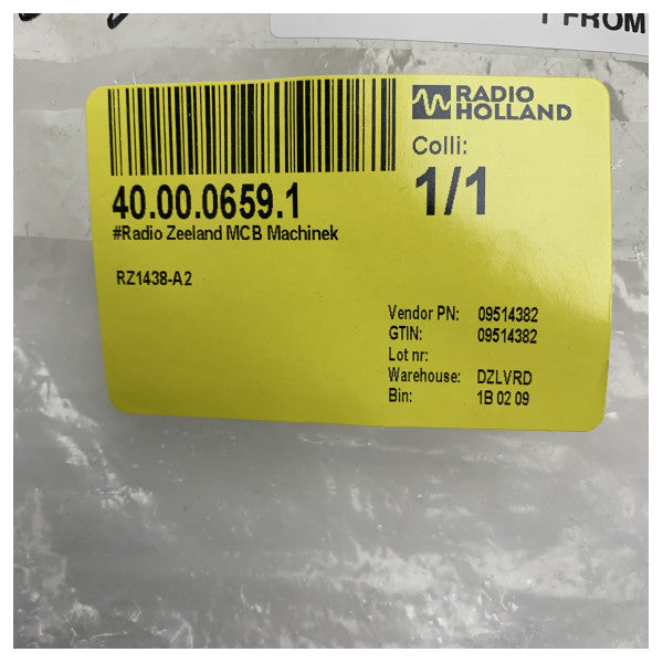 RZ1438-A2 Placa PCB do Módulo de Controlo Eletrónico Marinho 