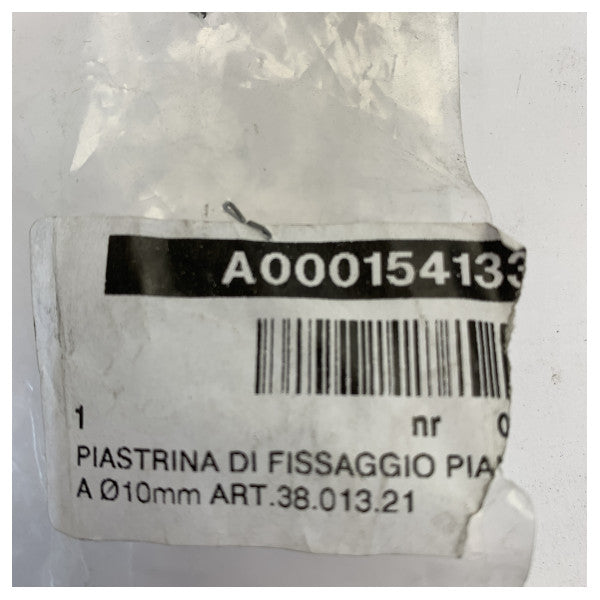 10mm Toplama Plakası - Paslanmaz Çelik - 38.013.21 