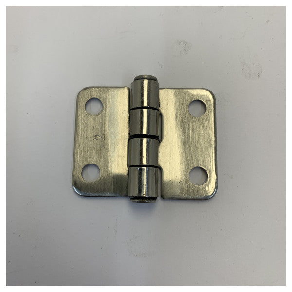 Bisagra Osculati con botón saliente 48x37mm - Acero inoxidable - 38.442.54 