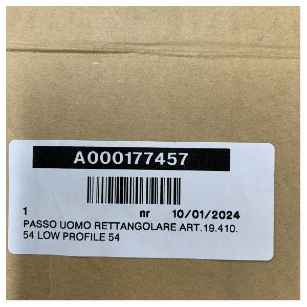 Lewmar Low Profile Daqs 54 Deck Hatch 395 x 507 mm - 19.410.54 - 39954030 