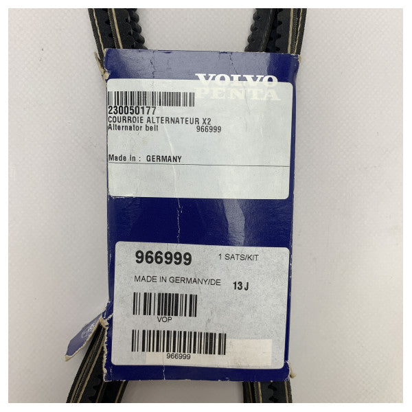 Volvo Penta diesel engine drive V-belt - 966999