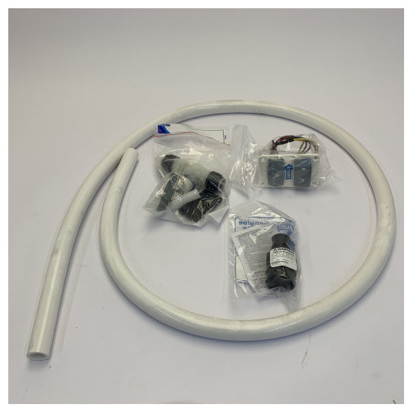 Toilet électrique Jabsco Quiet Flush Regular avec vanne magnétique 24V - 37045-4094 