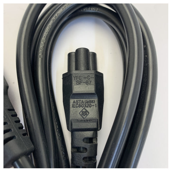 Power Cable EU Schuko to C5 Plug - 1.8m - K5024
