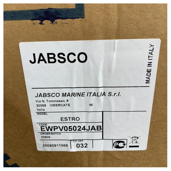 Jabsco Elsea Vacuum / Upholstery Cleaner 800W 24Volt 21LT - EWPV05024
