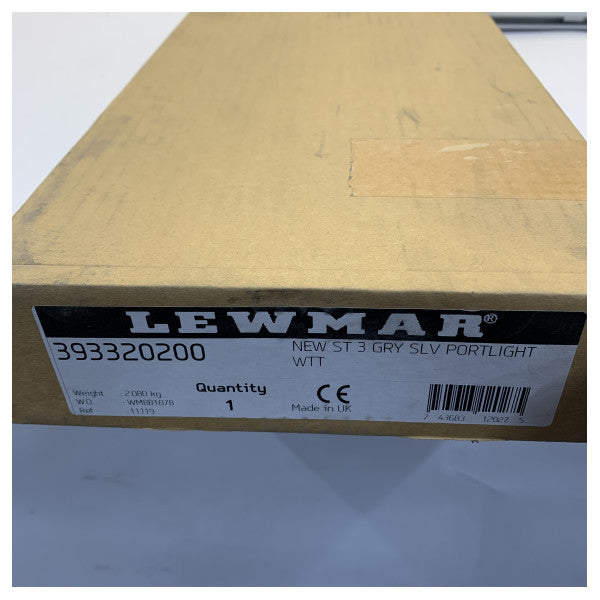 Lewmar Öffnungsportloch mit Insektenschutz - Bootfenster - 449 x 191 mm - 393320200 