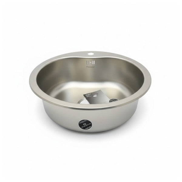 フォスター・ロンド ステンレス製ビルトインシンク D520 mm - 1052/460 