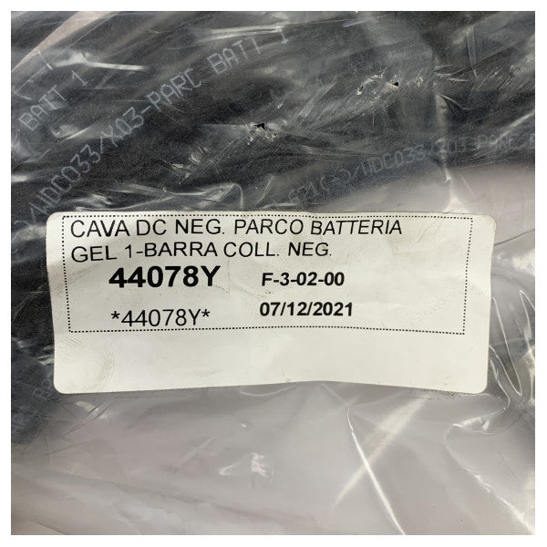 Cavo batteria flessibile nero 150 mm2 - 10 metri