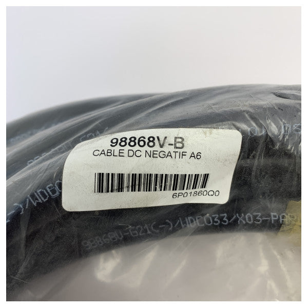 Battery cable flexible black 150 mm2 - 10 meters